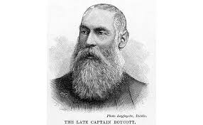 #OnThisDay 1897 "Captain" Charles Boycott died at home near Manchester. Boycott was a land agent during the Land War whose name was used to create a term for ostracising someone. Locals wouldn't talk to, sell to or work for Boycott. He left Ireland in 1880. 

#Ireland #History