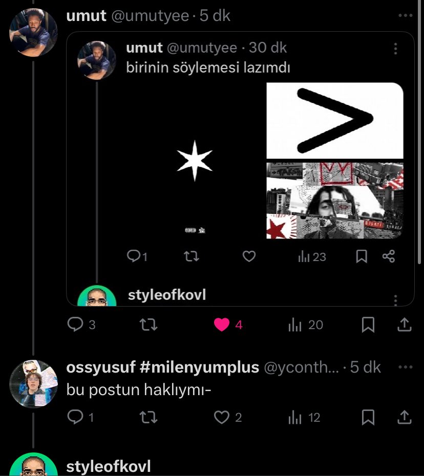<a href="/styleofkovl/">styleofkovl</a> @umutyee <a href="/mstfyim/">mstf</a>