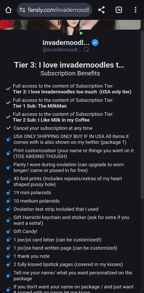 This large package is available on my fansly now 💓💓💓 just one available!