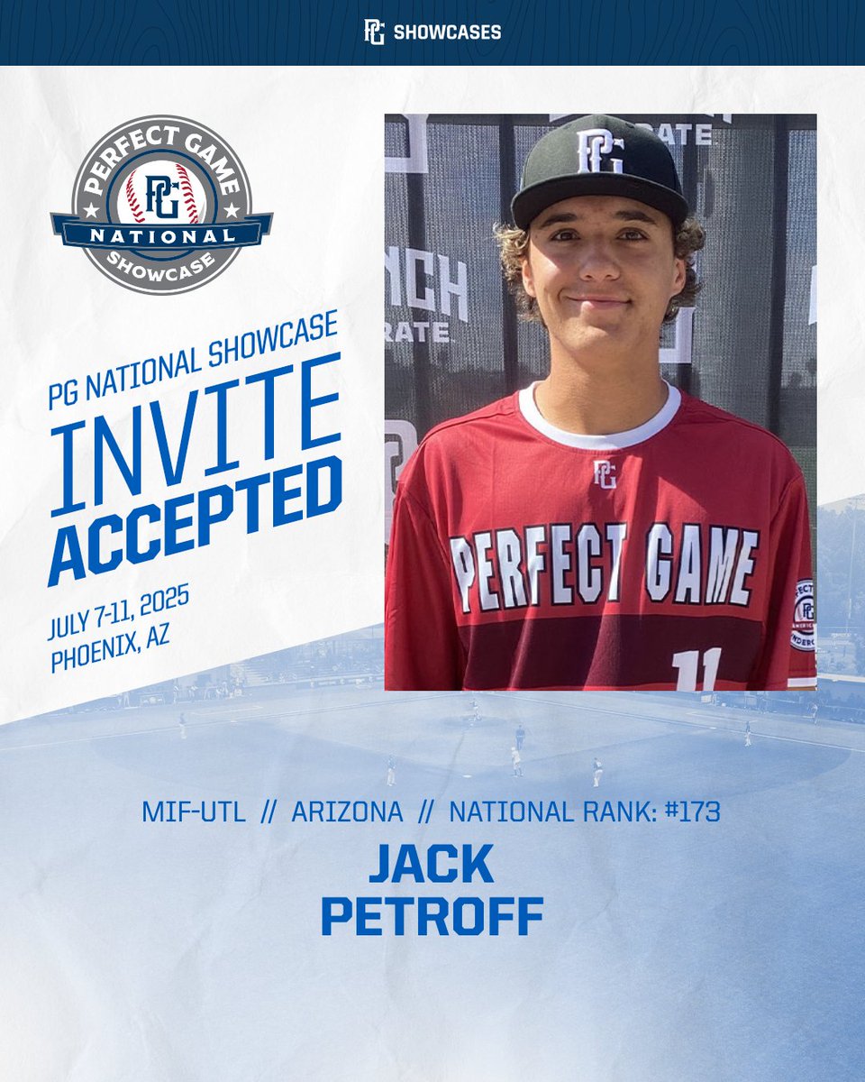 NATIONAL SHOWCASE INVITE ACCEPTED 💥
<a href="/Jack_Petroff/">Jack Petroff</a> X #PGNational