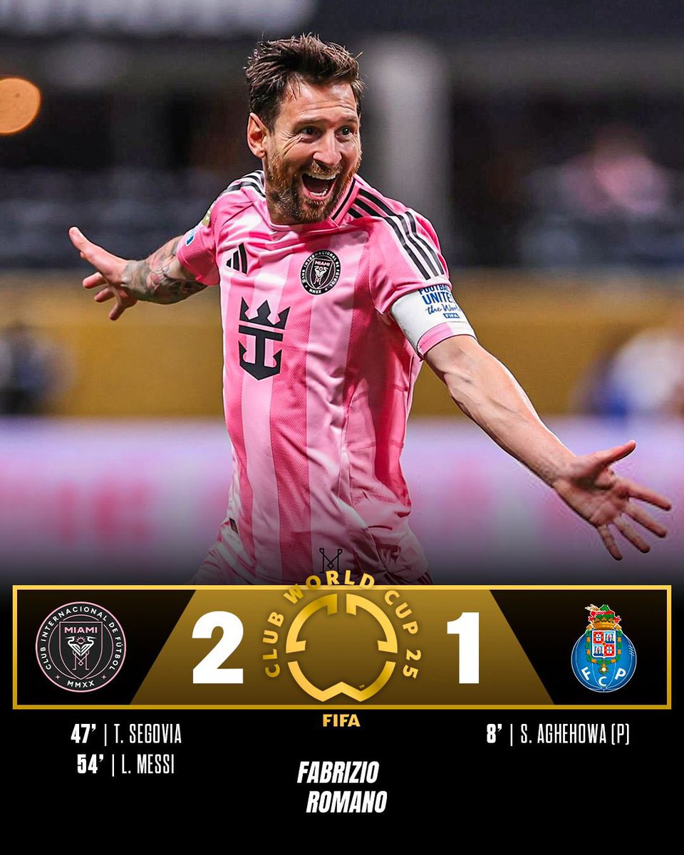 Leo Messi wins it for Inter Miami! 🇦🇷