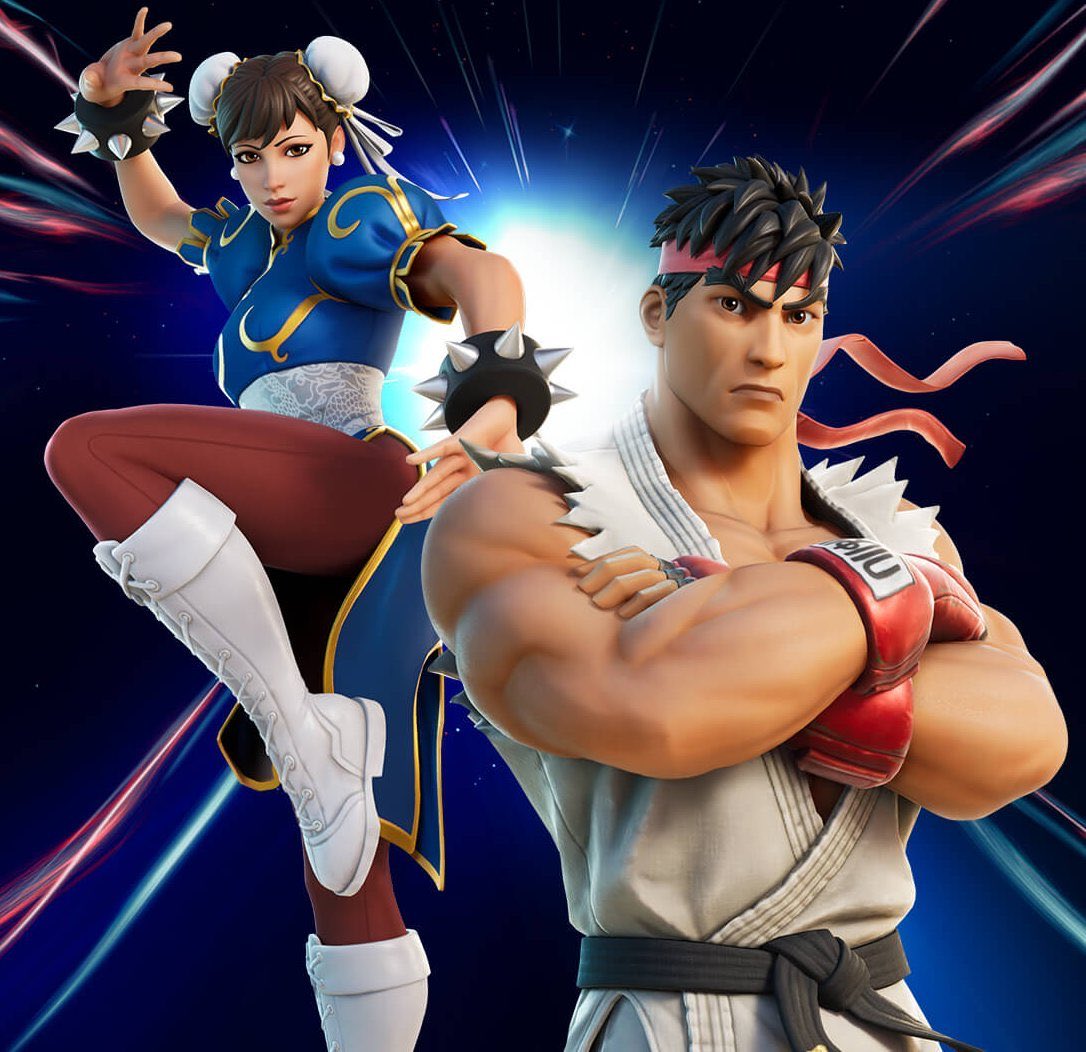 STREET FIGHTER RETURNS TOMORROW!! 🔥🔥🔥🔥

#Fortnite
