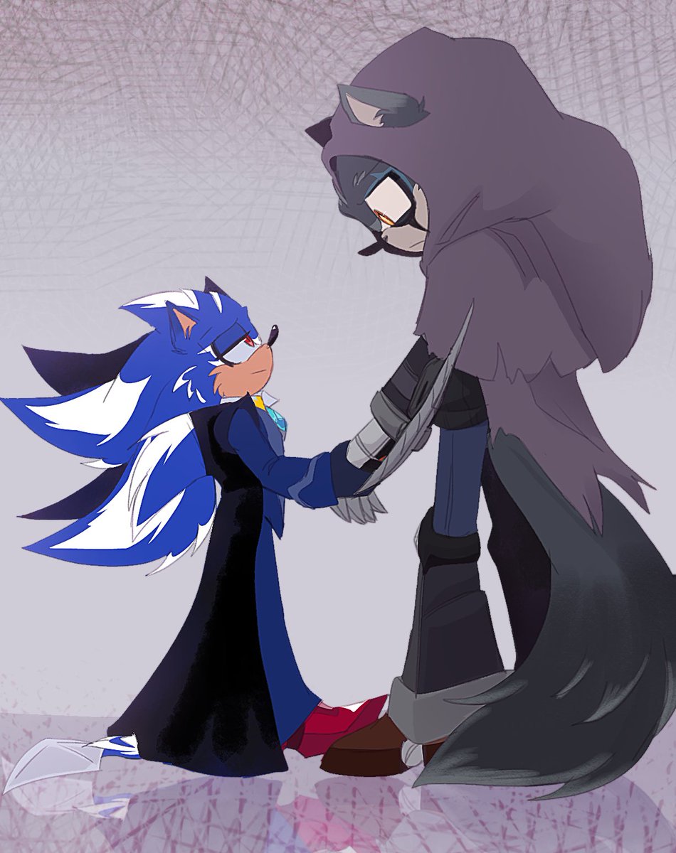 This is still my favorite drawing, two brothers who are very traumatized and broken but who love each other.