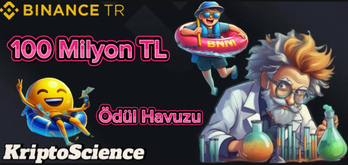 Binance TR'den Yaz Aylarına Özel Dev Kampanya : 100 MİLYON TL ÖDÜL HAVUZU Sizi Bekliyor 💛🖤

BinanceTR Kolay erişim için;
binance-tr.onelink.me/a2LU/cc?pid=co…

Binance TR, 2025 yazını unutulmaz kılmak için büyük bir kampanya başlattı. Hedef; ister yeni başlayın ister aktif bir yatırımcı