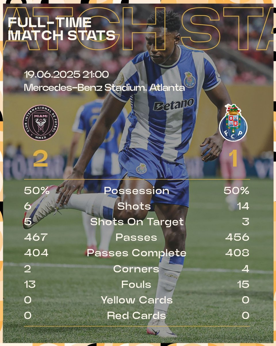 Lionel Messi's free-kick sees Porto suffer a 2-1 defeat at the hands of Inter Miami