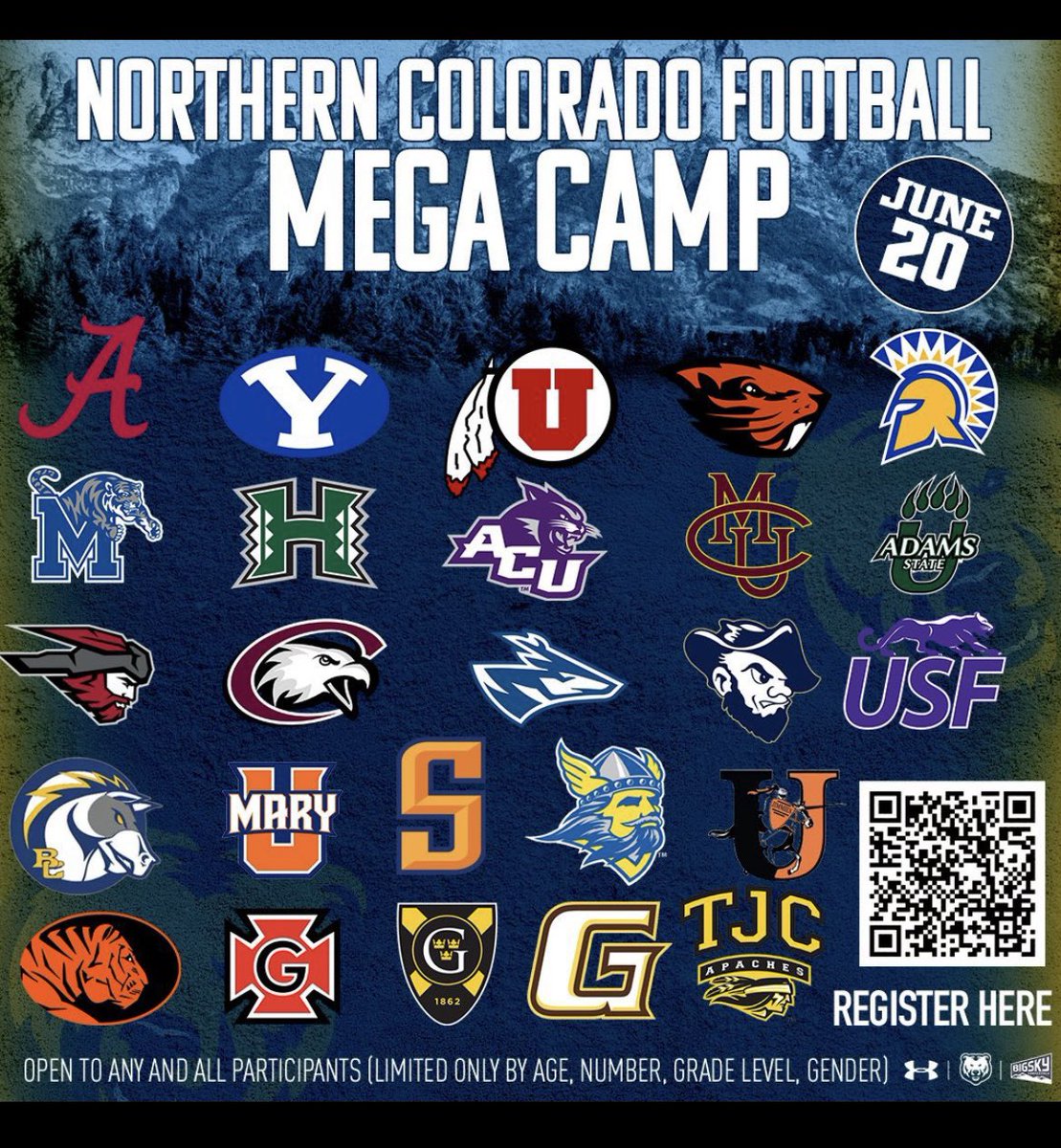 Can’t wait to compete tomorrow at the Northern Colorado mega camp!!!