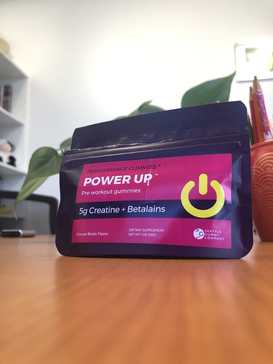 SeattleGummy's tweet image. 5 grams of creatine monohydrate in gummies: Take it anywhere. Feel it everywhere.
This is creatine made smarter #creatine #preworkout #SportsUpdate #madeinUSA #PositiveVibes
