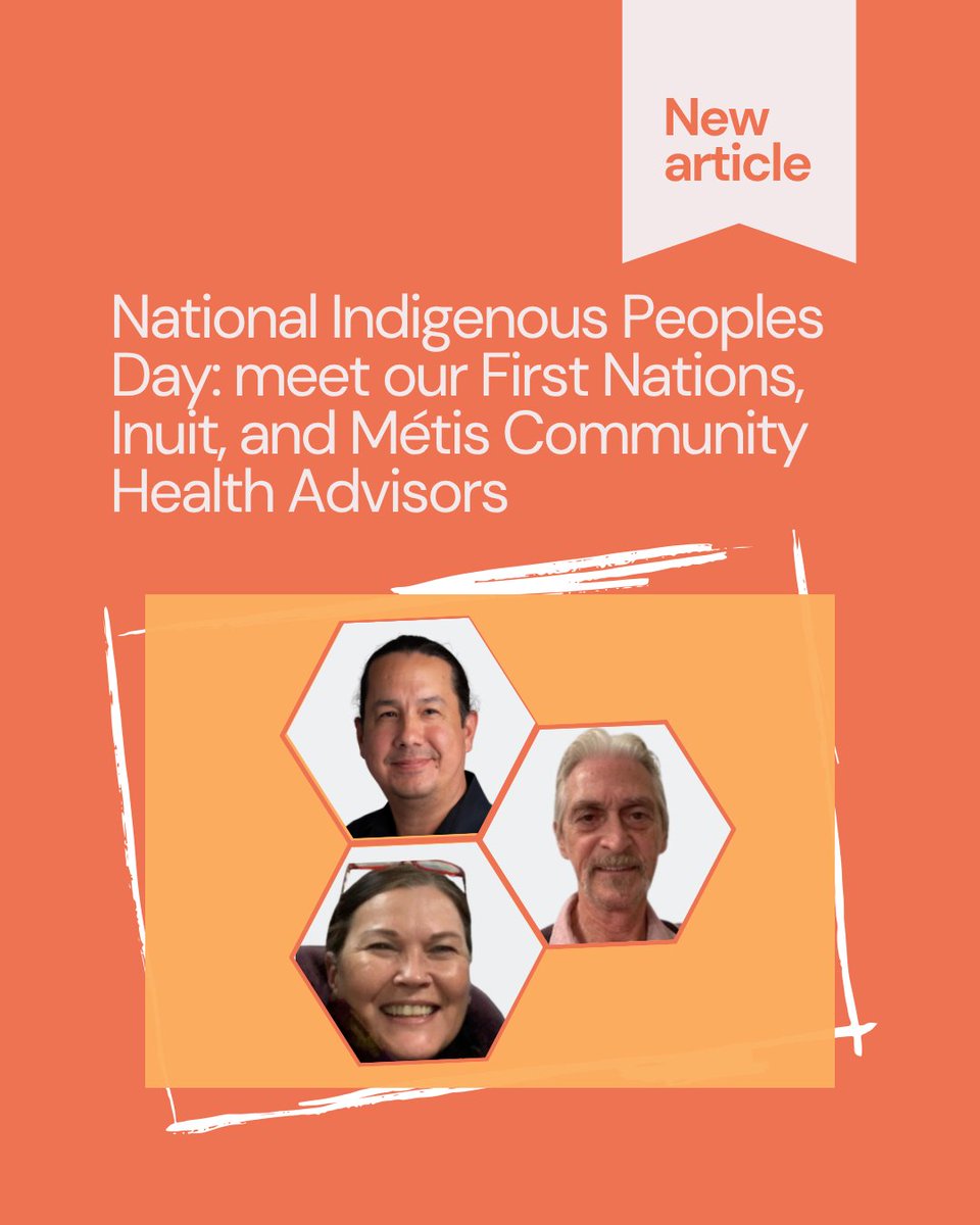 cancerstratCA's tweet photo. In honour of National Indigenous Peoples Day, we spoke with three First Nations, Inuit and Métis Community Health Advisors about why these roles matter, their work with CPAC, key health and cancer care priorities, and what June 21 means to them. https://t.co/oTxuEds8BG https://t.co/oxHoTOT88V