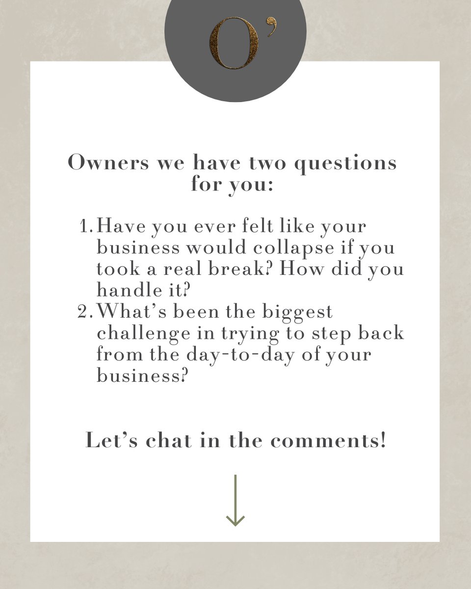 Could your business run without you for a week?

If every decision still lands on your plate, it’s a red flag. When the business can’t function without you, growth stalls and burnout follows.

What’s one thing you wish you could delegate right now?

#GrowWithOnr #OnrImpact