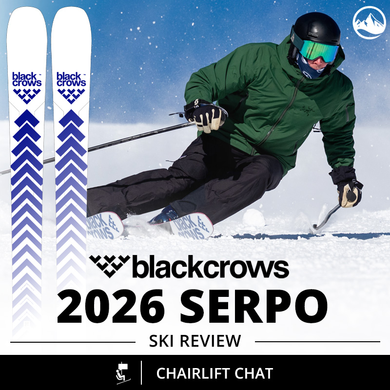 The Black Crows Serpo is entering its 5th season with no changes to shape or construction.  What gives it such staying power?

skiessentials.com/Chairlift-Chat…

#GearForSkiersBySkiers