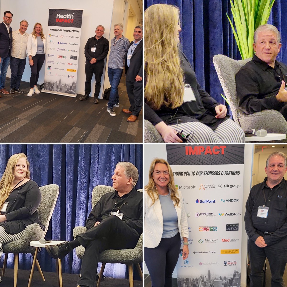 🎤#RoadRecovery Research Scientist Dr. Lloyd Goldsamt @nyumyers joined healthcare experts on @HealthIMPACTLive panel 'Patient Experience &amp; the Intersection of Media, Music, &amp; Mental Health" at <a href="/Microsoft/">Microsoft</a> NYC to discuss our #TraxProgram mentorship work for youth. #HealthIMPACT2025