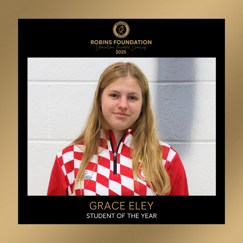Congratulations Grace 🏆

#RobinsEducationAwards | <a href="/EducationRobins/">Robins Foundation Education</a>