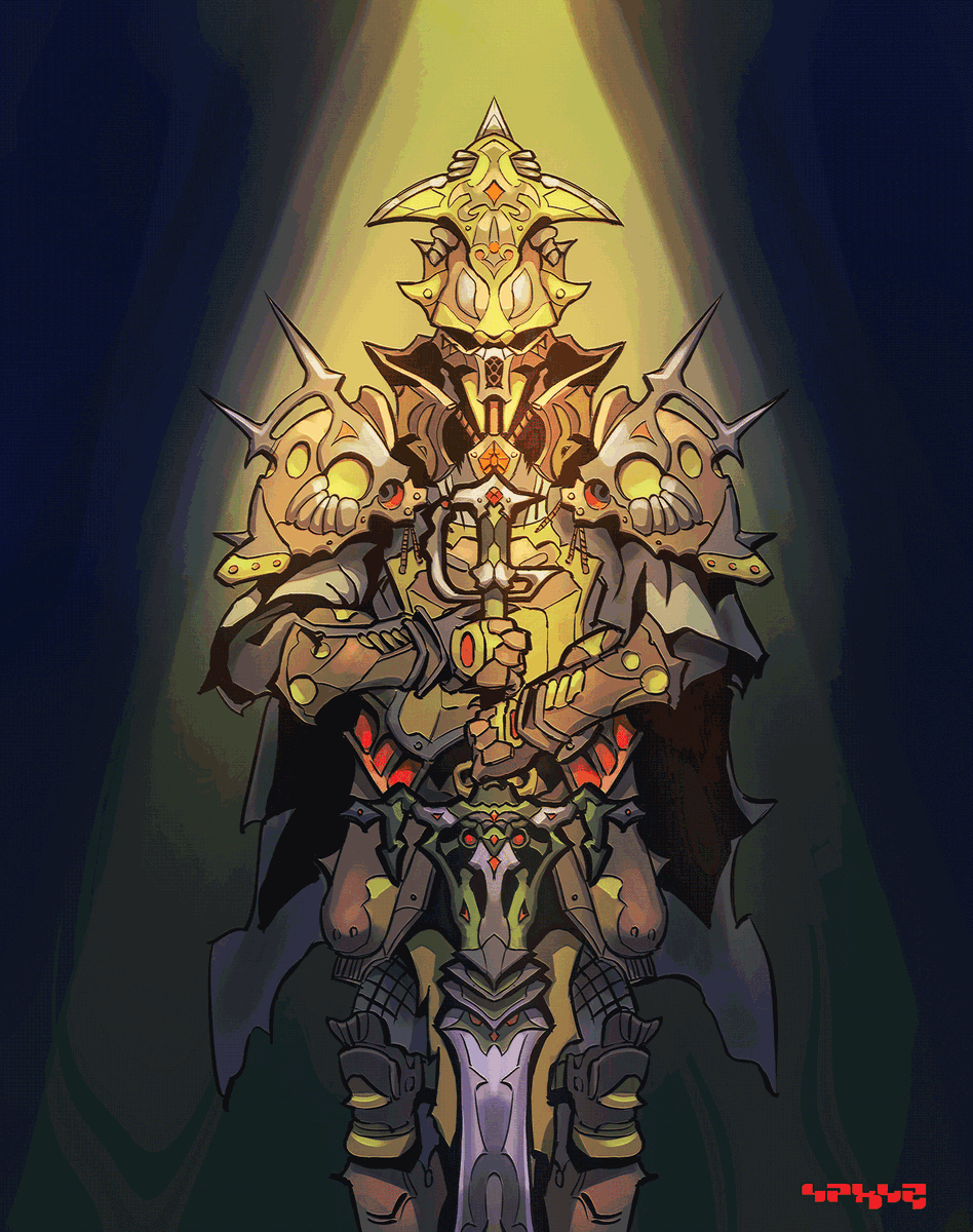 knight of a dark legion concept ⚔️