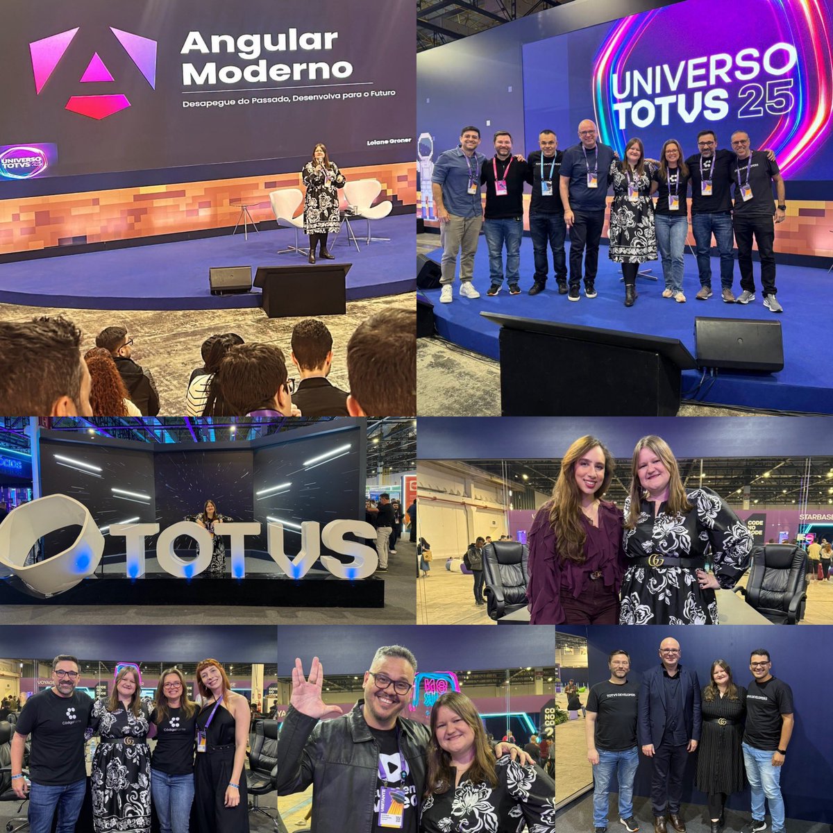 Had the amazing opportunity to speak at Universo Totvs this week in São Paulo about Modern Angular. Incredibly grateful for this opportunity! 🙏💜💙
-
Universo Totvs foi mara d+! Sem palavras pra descrever esses dois dias!