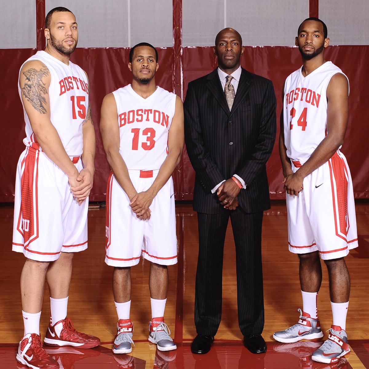 TerrierMBB's tweet image. Another note to share on the two Terriers rejoining their freshman-year coach, @Coach_Chambers, at FGCU. Named team captain 2x by @BUCoachJones, D.J. Irving & Dom Morris w/ Travis Robinson became just the 3rd class in #BU history to earn 3+ postseason appearances.
#GoBU #TBT