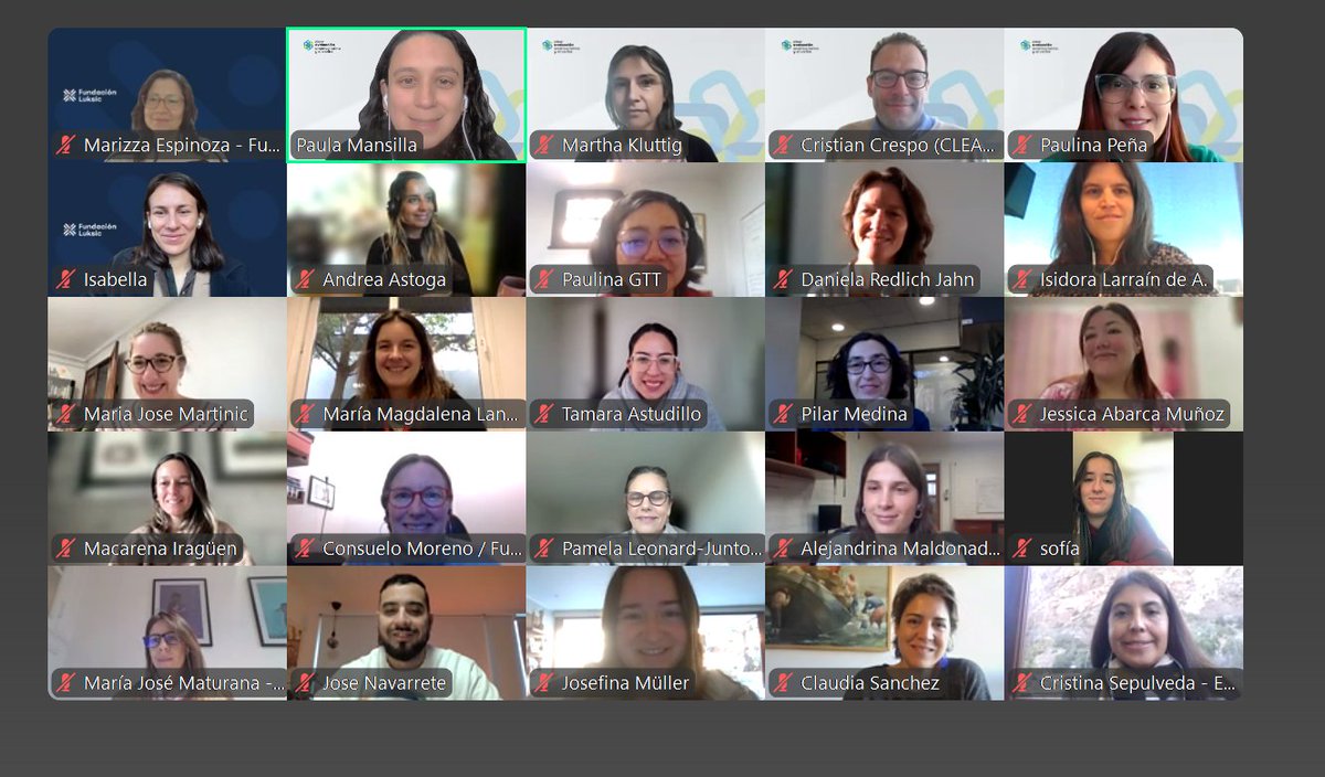Clear_Lac's tweet image. 🚀¡HOY iniciamos en Chile una nueva versión del curso Diseño y evaluación de iniciativas de organizaciones de la sociedad civil (OSC)!
🙌Esta mañana le dimos la bienvenida a 30 estudiantes, profesionales de las OSC, que son parte de esta capacitación y que impartimos en…