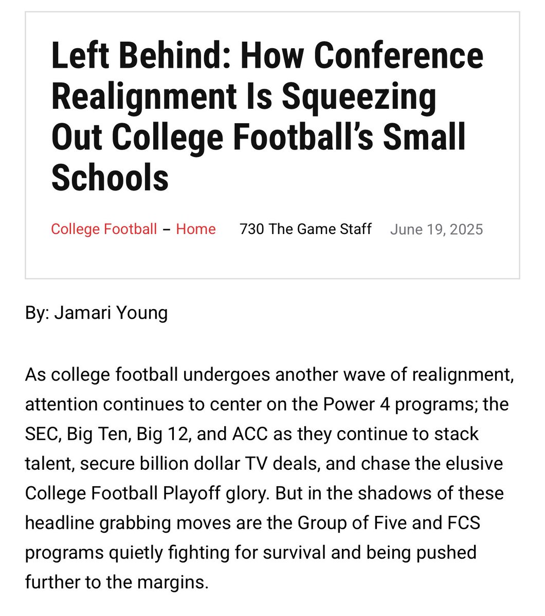 Two articles I’ve published with @730TheGame. Grateful for the opportunity! 

espnclt.com/2025/06/12/und…

espnclt.com/2025/06/19/lef…