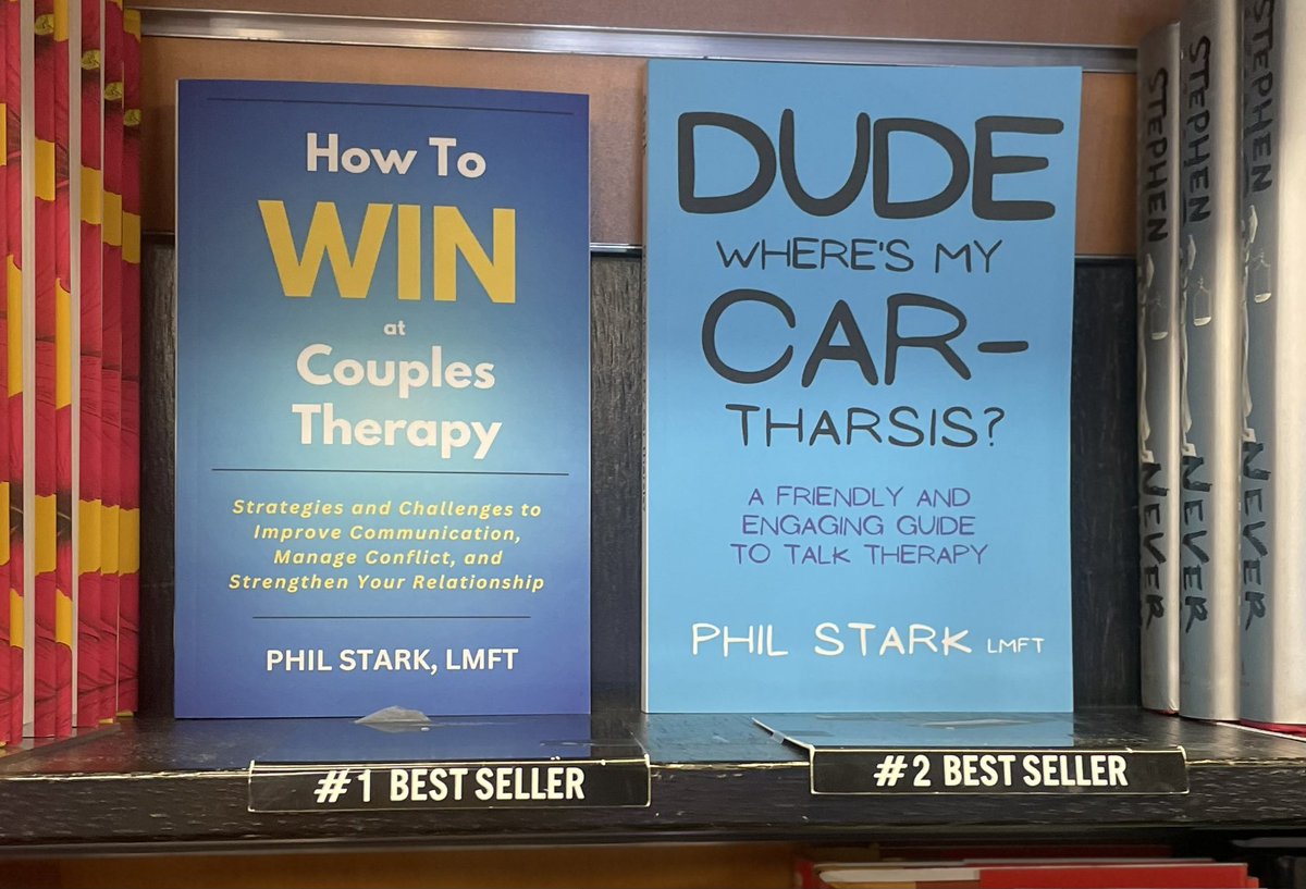 pbstarkok's tweet image. Pleased to report my books #HTWACT and #DWMC are the number 1 and 2 Best Sellers at the @fly_BUR Hollywood Burbank airport @HudsonBooks location! #mentalhealth #talktherapy #tacos