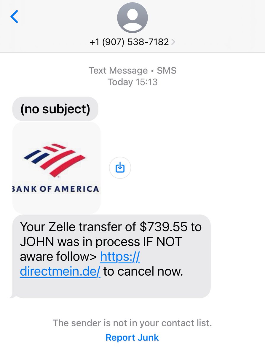 Scammer alert, folks.