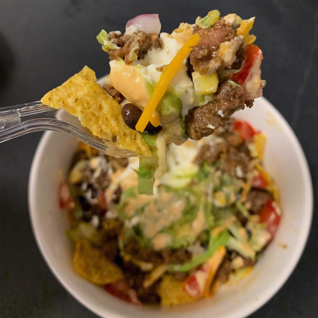 Taco bowls have never been easier then with The Taco Blend 🌮

Our new pre-seasoned ground beef makes dinner a breeze, no spice rack needed. Just cook, serve &amp; enjoy! 😋

#schweidandsons #taconight #easydinner