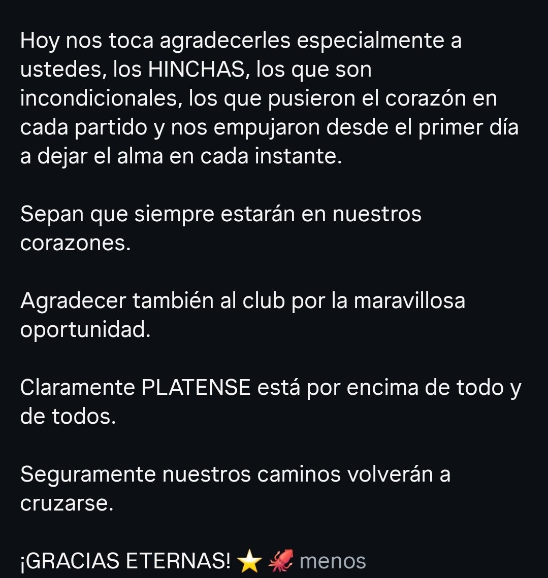 studcalamar's tweet photo. 📲 La dúpla se despidió de Platense a través de sus redes sociales luego de compartir la tarde de ayer junto al plantel y colaboradores.

🗨 "Nuestro respeto por Platense que nos dejó cumplir ese sueño tan ansiado".

🗨 "Seguramente nuestros caminos volverán a cruzarse". https://t.co/PyUGRShibL