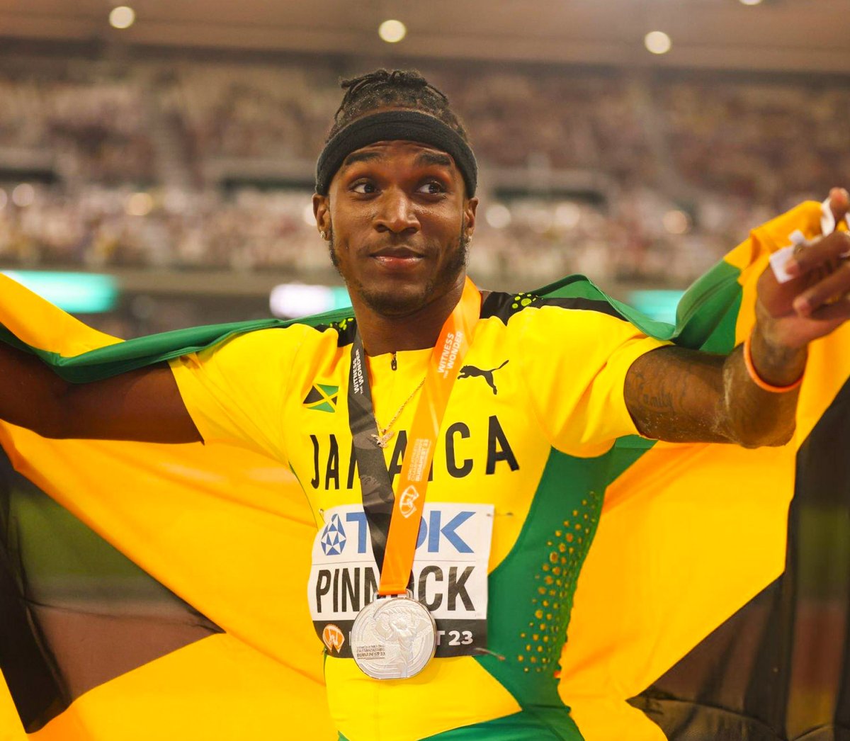 More news from Jamaica!!

Wayne Pinnock 🇯🇲 is also in the process of switching allegiance from Jamaica to 🇹🇷 Turkey!

The World Silver medallist in the Long Jump is the 4th athlete confirmed today after:

Roje Stona
Rajindra Campbell
Jaydon Hibbert