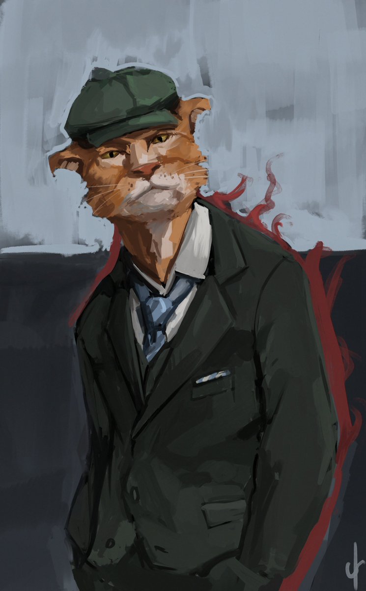 LudensUrsus's tweet photo. A character commission I did #digitalpainting #digitalartwork #characterart https://t.co/ZistveHUbT