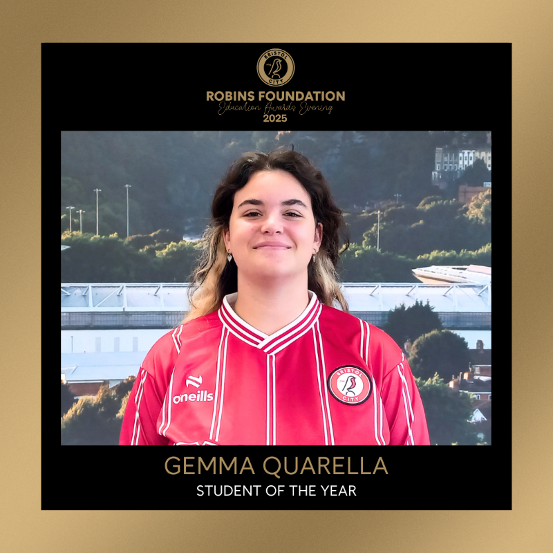 Congratulations Gemma 🏆

#RobinsEducationAwards | <a href="/EducationRobins/">Robins Foundation Education</a>