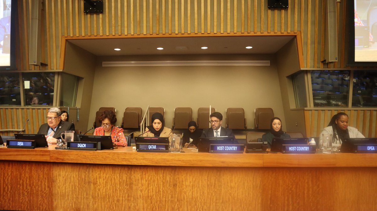 UN DESA DISD (@undesasocial) on Twitter photo Preparations are underway for the Second World Summit for Social Development #SocialSummit2025, taking place🗓️4–6 Nov. in Doha, Qatar 🇶🇦.
📺 Catch up on the briefing held on 13 June for latest updates on planning & logistical arrangements: youtu.be/BXE1j-Dved0 <a href="/MofaQatar_EN/">Ministry of Foreign Affairs - Qatar</a> Preparations are underway for the Second World Summit for Social Development #SocialSummit2025, taking place🗓️4–6 Nov. in Doha, Qatar 🇶🇦.
📺 Catch up on the briefing held on 13 June for latest updates on planning & logistical arrangements: youtu.be/BXE1j-Dved0 <a href="/MofaQatar_EN/">Ministry of Foreign Affairs - Qatar</a>