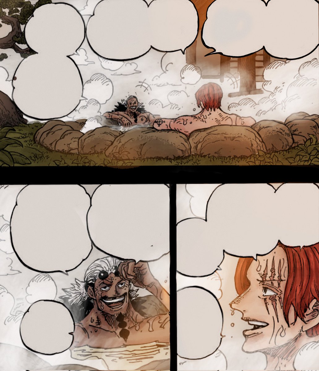 nagham_we's tweet image. #ONEPIECE1152
Gaban and Shanks