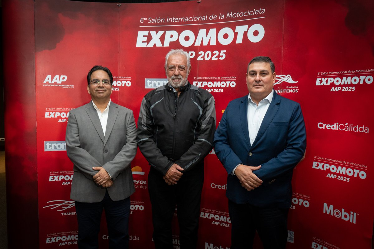 ExpomotoPeru's tweet photo. 🔥🏍️Se acaba de anunciar oficialmente el evento más esperado del año. #Expomoto2025 viene recargado con más de 120 marcas entre motocicletas, accesorios, equipamiento y servicios.
Síguenos en todas nuestras redes oficiales para descubrir todo lo que tenemos en esta 6ta edición. https://t.co/zrROVdypf5