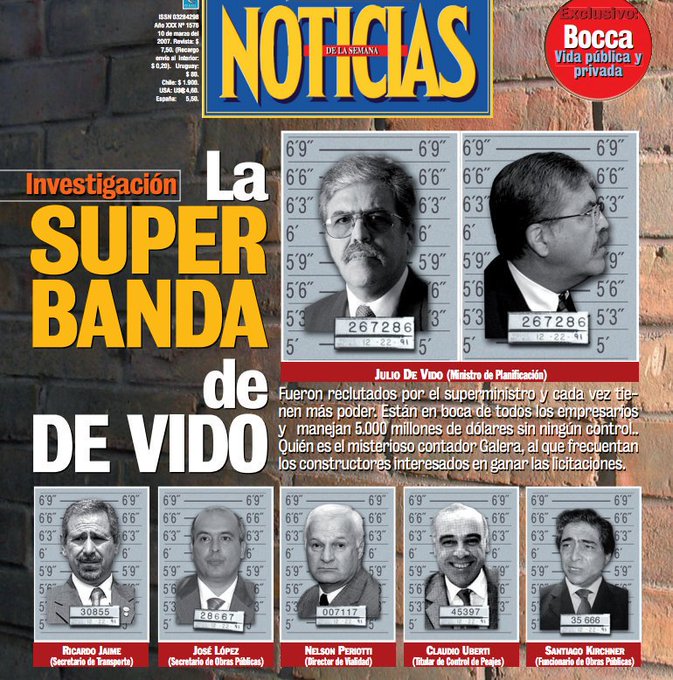 dariogallo's tweet image. 18 años atrás aparecía por primera vez en la tapa de un medio Nelson Periotti. Fue condenado recién en 2022.