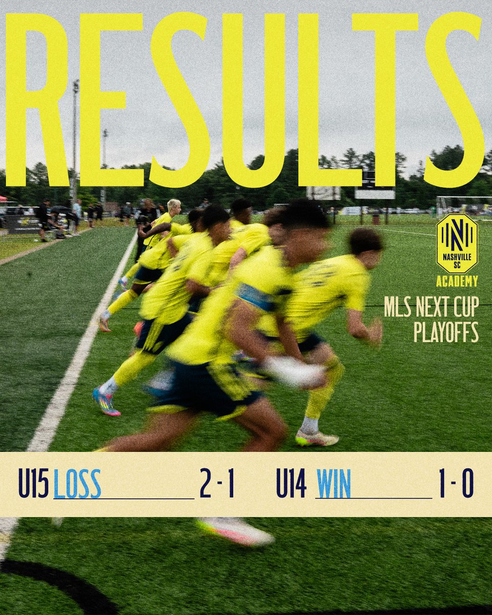 NSCAcademy's tweet image. Our U14s advance to the Round of 16 of the @MLSNEXT Cup Championship Playoffs 🙌
🆚 Cedar Stars Academy Bergen
📍 Richard Siegel Park
🕣 Tonight at 7 p.m.