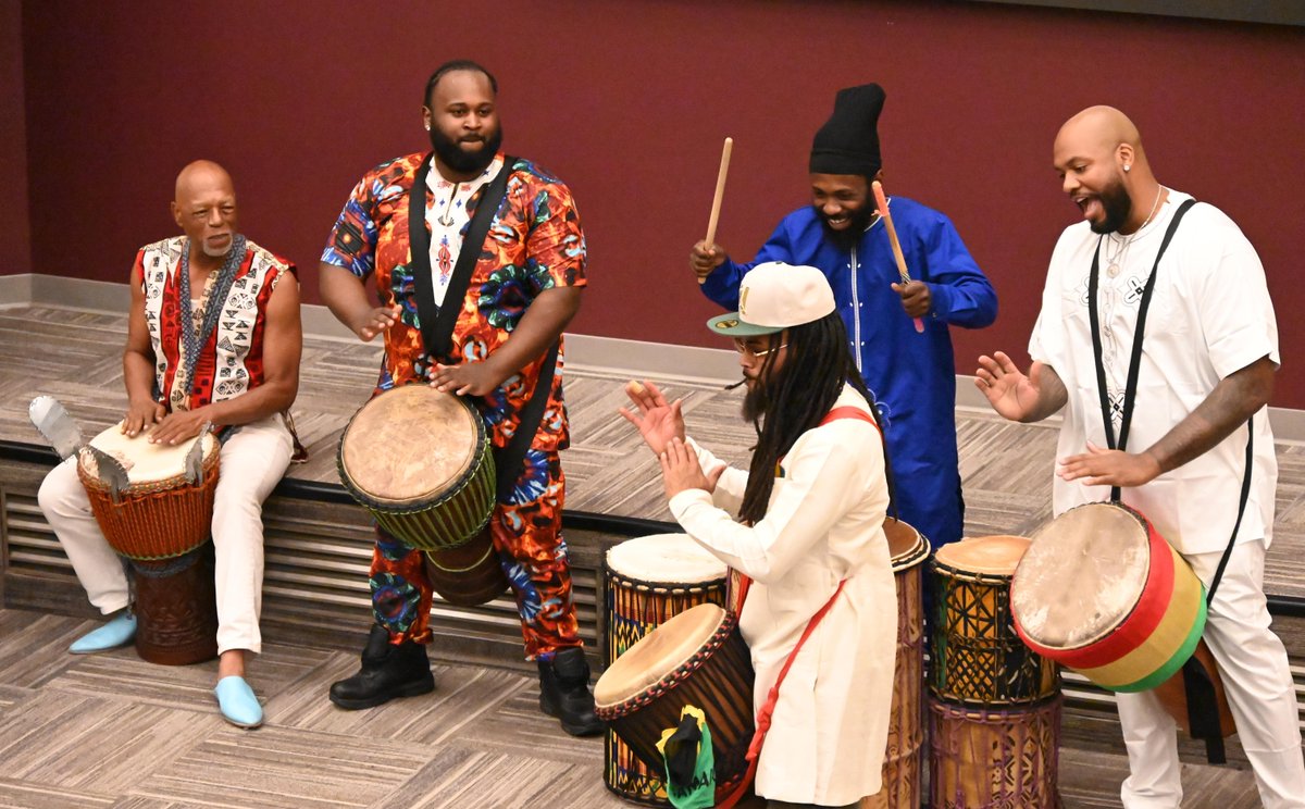 MedStarWHC's tweet image. Our annual #Juneteenth celebration featured a powerful drumming and dance performance by @coyabadance Theater, along with a keynote presentation from @DrAngelaDThomas about the work of Babies Safe Moms in our community. A meaningful and memorable event! ms.spr.ly/6019SvkBT