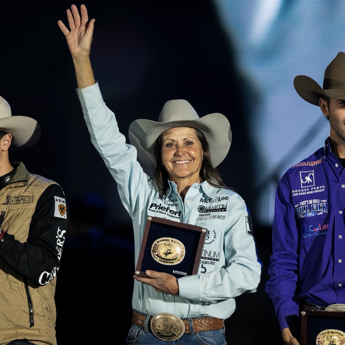 The Hondo (@thehondorodeo) on Twitter photo Lisa Lockhart cleaned house last year claiming the Barrel Racing title and tying for the Maverick award. Will she do it again when she returns this November? Lisa Lockhart cleaned house last year claiming the Barrel Racing title and tying for the Maverick award. Will she do it again when she returns this November?