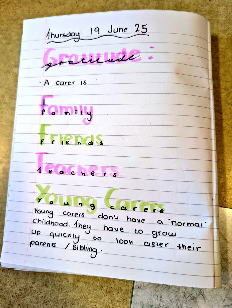 SecondaryEng's tweet image. Young carers, we were thinking of you and praying for you this week ✨❤️ #youngcarers