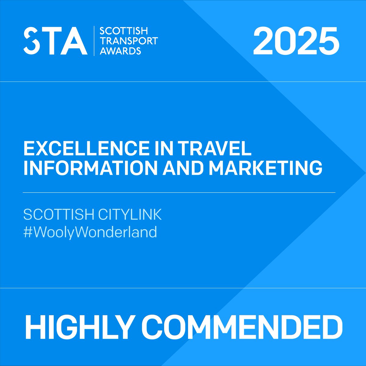 TransportTimes's tweet image. 🏆 Excellence in Travel Information &amp;amp; Marketing at the #STAs25 goes to @CalMacFerries for Every Journey Starts a Story – a powerful campaign celebrating connection and community across Scotland’s west coast. 🌊📖

👏 Highly commended: @ScotCitylink for #WoolyWonderland
