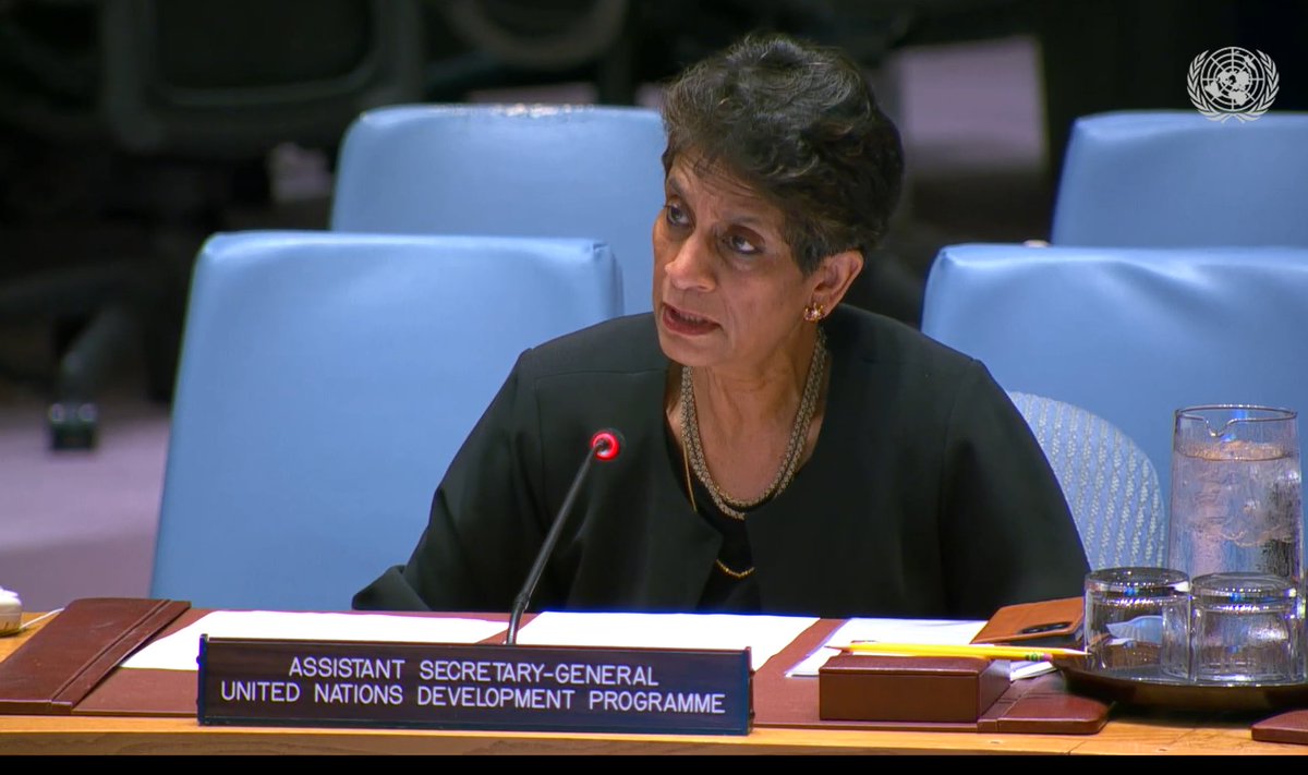 Kanni Wignaraja (@kanniwignaraja) on Twitter photo Guyana Foreign Minister <a href="/mfaguyana/">MFA Guyana</a> as President of <a href="/UN/">United Nations</a> <a href="/sec_council/">UN Security Council</a>, led the Open Debate on The Maintenance of intl Peace and Security; Poverty, Underdevelopment and Conflict, today. On behalf of <a href="/UNDP/">UN Development</a>, I confirmed that over half of UNDP’s annual expenditure now goes to fragile Guyana Foreign Minister <a href="/mfaguyana/">MFA Guyana</a> as President of <a href="/UN/">United Nations</a> <a href="/sec_council/">UN Security Council</a>, led the Open Debate on The Maintenance of intl Peace and Security; Poverty, Underdevelopment and Conflict, today. On behalf of <a href="/UNDP/">UN Development</a>, I confirmed that over half of UNDP’s annual expenditure now goes to fragile