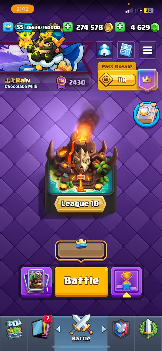 Click this link to add as friend in Clash Royale! link.clashroyale.com/invite/friend/…