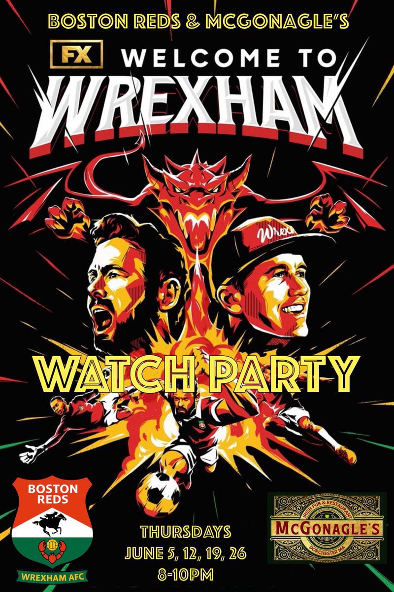 Boston_Reds's tweet image. The 2nd to last episode of @WrexhamFX airs at 9 pm! Who knows, maybe @waynecram might make an appearance 👀