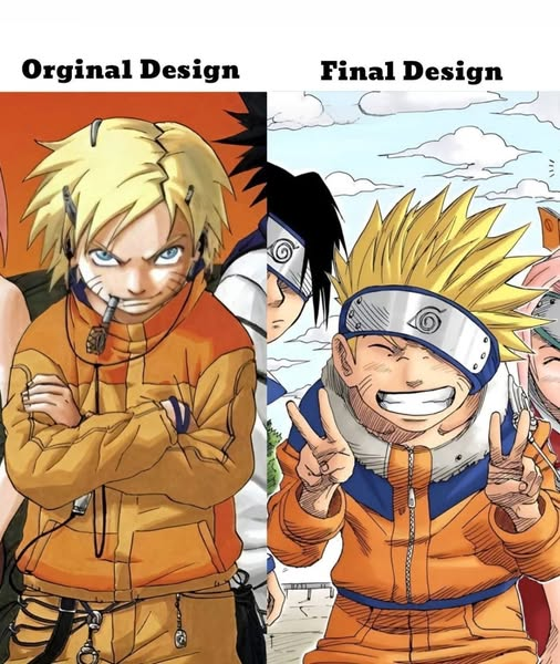 Veja como eram os designs iniciais e como eles ficaram: