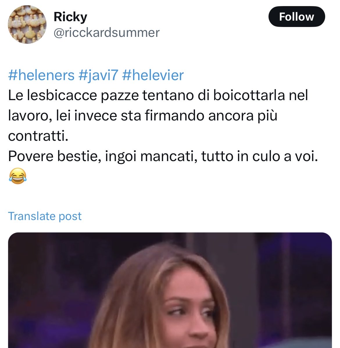 "ma non se n'è mai vista come nel fandom di zeudi" ..e queste non sono nemmeno le cose peggiore
