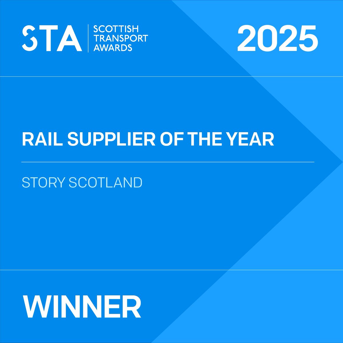 TransportTimes's tweet image. 🏆 Rail Supplier of the Year in association with @NetworkRailSCOT at the STAs25 goes to @StoryContractng 🚆👏

Recognised for excellence in delivery, innovation and collaboration across Scotland’s rail network — a trusted partner driving positive impact across the industry.