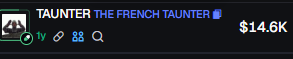randomly gets first tx today and dex paid

GXwj8T1Zj2ENG4L2XKTCZuCeRaePccAsjwvDigoEKFbX

(old pump pair)

buy on Axiom using my link to support!

axiom.trade/t/GXwj8T1Zj2EN… 

sign up using code sproto or clicking here: axiom.trade/@sproto