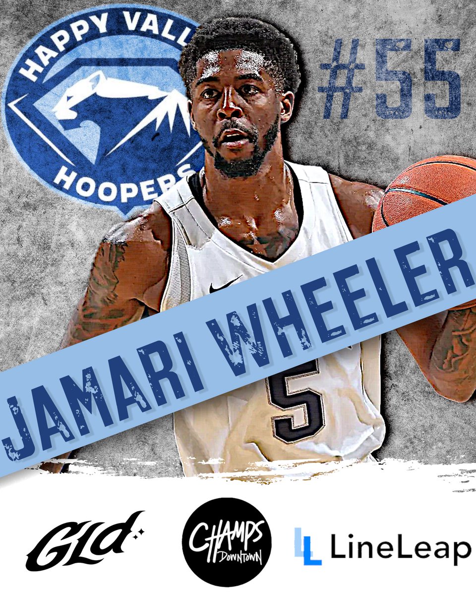 Happy Valley Hoopers (@happyvalley_tbt) on Twitter photo After one summer away playing professionally, we are very excited to welcome back Jamari Wheeler to the Happy Valley Hoopers! 🔒🔒🔒
Sponsors:
<a href="/shopgld/">The GLD Shop</a>
<a href="/ChampsPennState/">Champs Downtown</a>
<a href="/lineleap_/">LineLeap</a> After one summer away playing professionally, we are very excited to welcome back Jamari Wheeler to the Happy Valley Hoopers! 🔒🔒🔒
Sponsors:
<a href="/shopgld/">The GLD Shop</a>
<a href="/ChampsPennState/">Champs Downtown</a>
<a href="/lineleap_/">LineLeap</a>