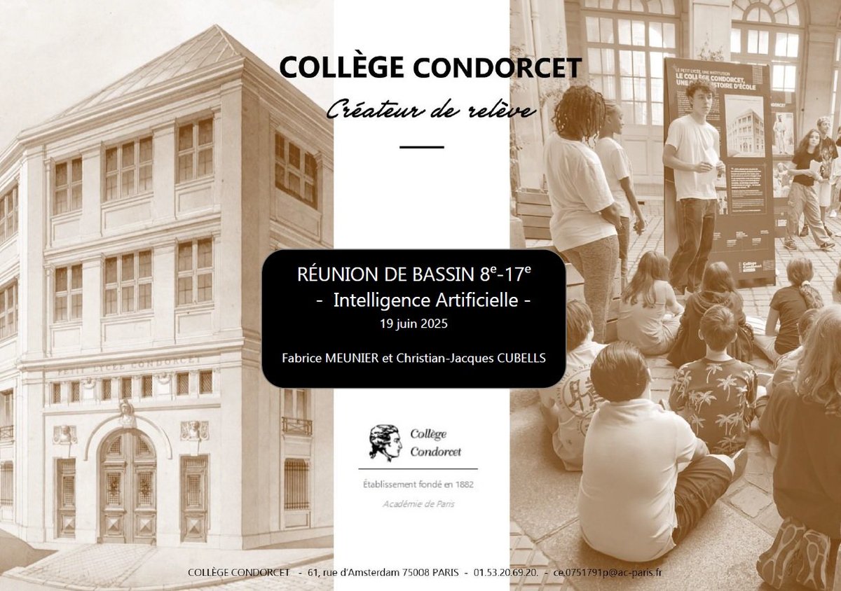 F. Meunier - Collège Condorcet /Paris tweet media