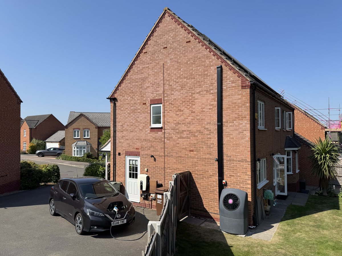 Solar, V2H and now a heat pump thanks the fantastic <a href="/OctopusEnergy/">Octopus Energy</a>.