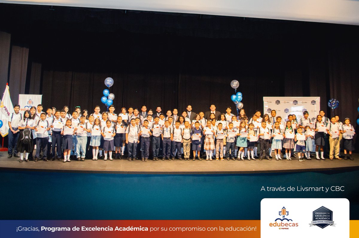 La educación transforma vidas, y gracias a Livsmart y CBC a traves al Programa de Excelencia Académica, 691 niñas, niños y jóvenes tienen hoy una nueva oportunidad para crecer y alcanzar sus metas. ¡Gracias por marcar la diferencia!