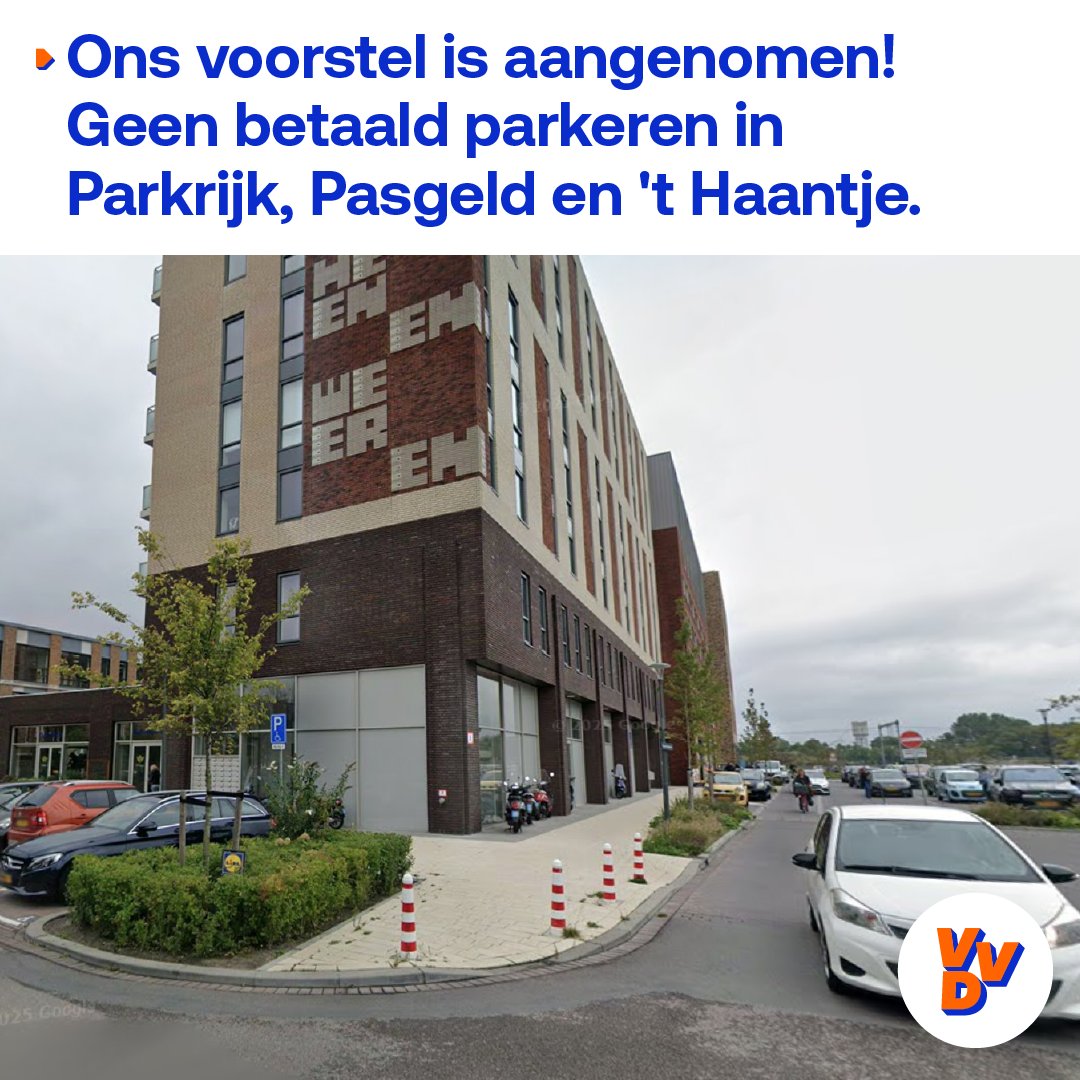 Voorstel unaniem aangenomen tegen betaald parkeren in Parkrijk, Pasgeld en 't Haantje. 

Het voorstel van de Rijswijkse VVD om geen betaald parkeren in te voeren in Parkrijk, Pasgeld en ‘t Haantje is door de gehele gemeenteraad aangenomen. 👇

rijswijk.vvd.nl/nieuws/58364/v…