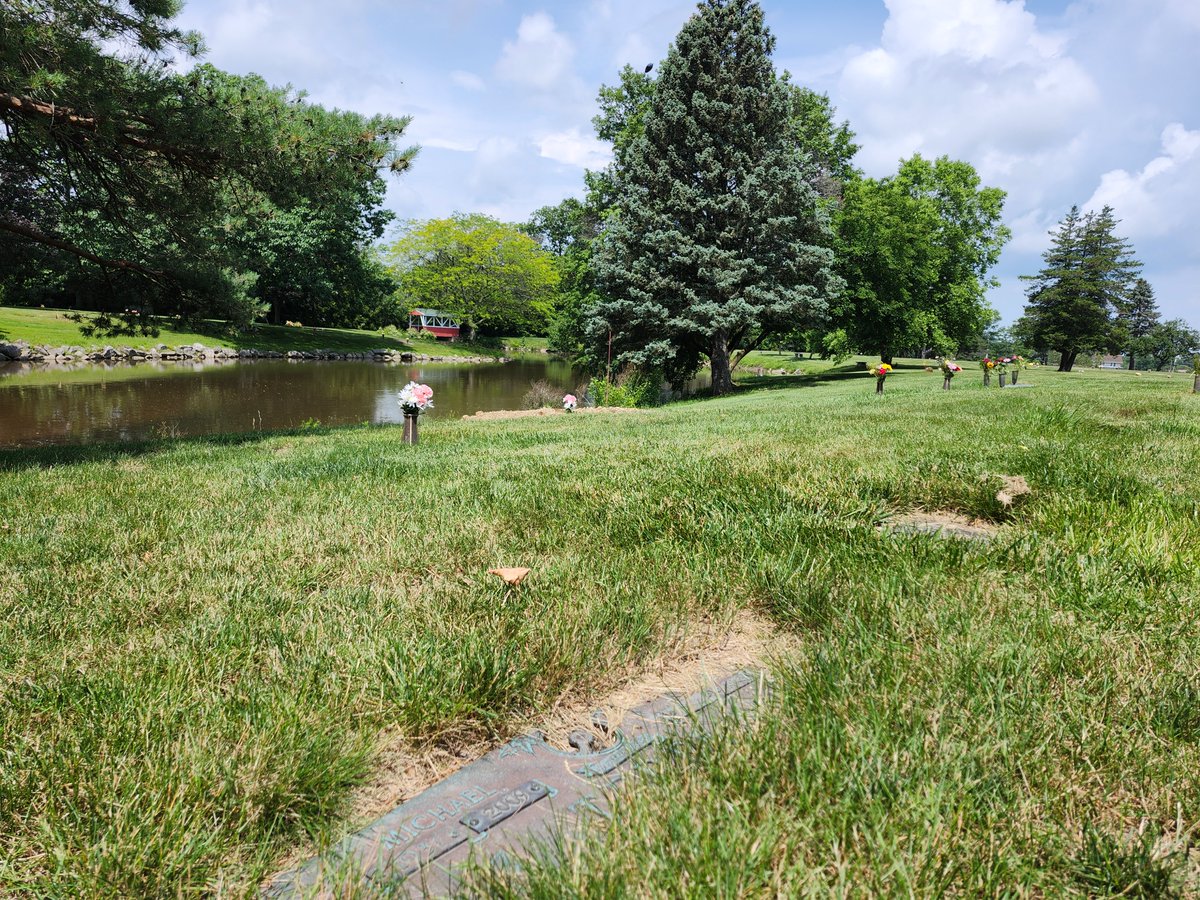 Everyone wants to talk about growing up in a small town this, small town that.

Three generations of my family are buried in this section of our local cemetery in Lorain County, Ohio.